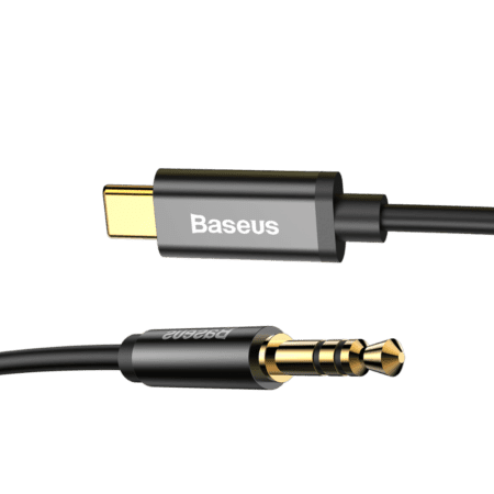 Câble audio Baseus Yiven Type-C mâle vers 3,5 mâle Noir (CAM01-01)