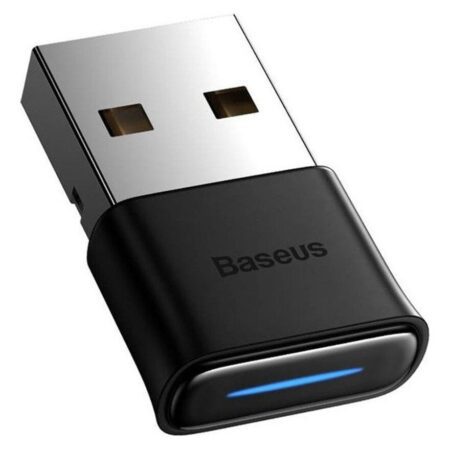 Baseus Adaptateur sans fil mini USB Bluetooth V5.0 noir (ZJBA000001)