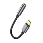 Baseus Adaptateur L54 USB-C vers jack audio 3,5 mm noir (CATL54-01)