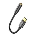 Baseus Adaptateur L54 USB-C vers jack audio 3,5 mm noir (CATL54-01)