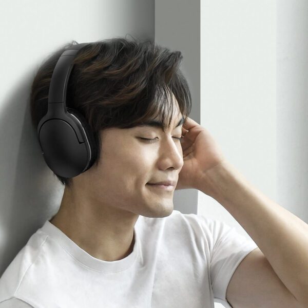 Écouteurs Baseus Encok bluetooth headphone D02 Pro, Noir et blanc (NGTD010301)