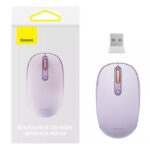 Souris sans fil  F01B Tri-mode 2.4G BT 5.0 Baseus Rose (B01055503513-00)