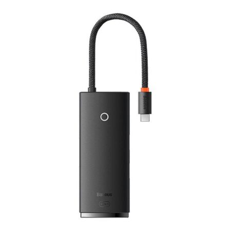 HUB Convertisseur 6 en 1, (Type-C vers HDMI + USB3.0 * 2 + PD + SD / TF) Baseus noir (WKQX080301)