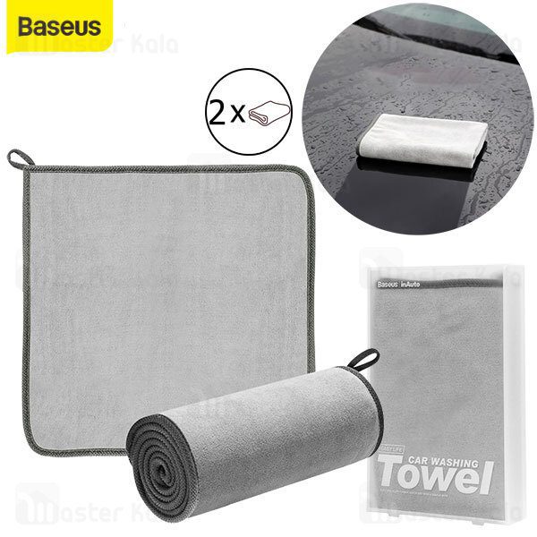 Baseus – serviette de nettoyage de voiture en microfibre, soins de polissage, séchage, en peluche épaisse CRXCMJ-0G