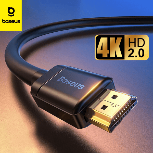 Câble HDMI vers HDMI haute définition 4k Baseus 3 m noir CADKLF-G01