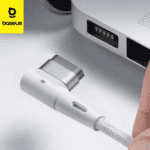 Baseus  Câble pour PC portable Macbook Type-C vers port L 60W 2m Blanc CATXC-W02