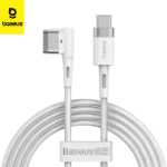 Baseus  Câble pour PC portable Macbook Type-C vers port L 60W 2m Blanc CATXC-W02