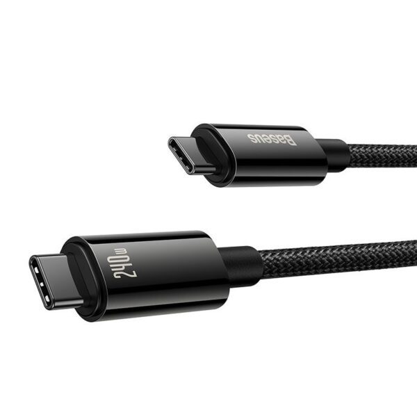 Baseus Tungsten cable ultra rapide Type-C to Type-C 240W 3m Black (CAWJ040201)