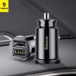 Support de téléphone magnétique Baseus C02 Cluster Noir (câble et chargeur inclus)