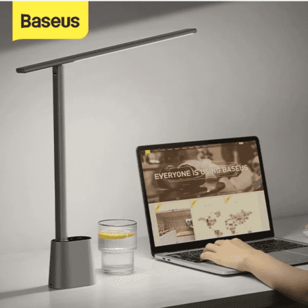 Lampe de bureau LED sans fil Baseus Smart Eye avec batterie 2200 mAh gris DGZG-0G