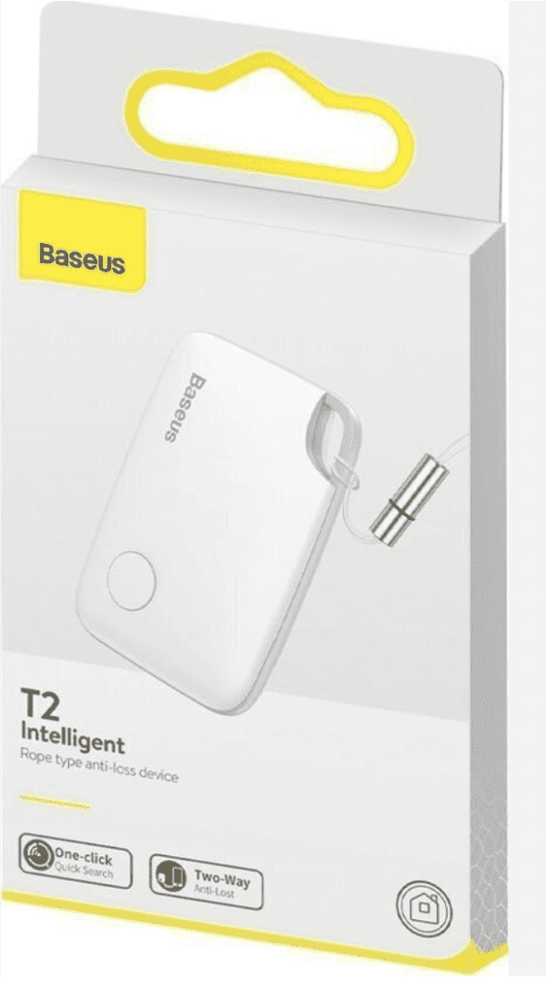 Dispositif anti-perte Baseus Intelligent T2 Blanc ZLFDQT2-02