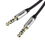 Baseus Câble audio fiche AUX jack 3,5 mm stéréo 150cm (CAM30-CS1)