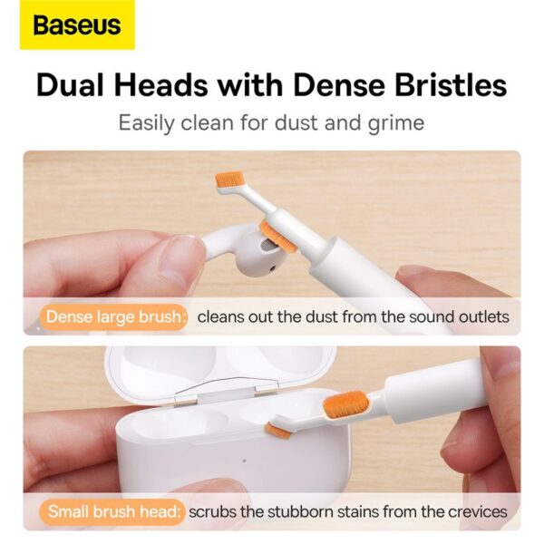 Baseus Brosse De Nettoyage Blanc d'accessoires electroniques NGBS000002