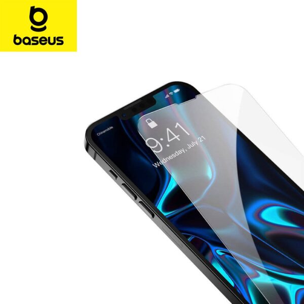 Baseus – verre transparent pour iPhone 13, 0.3mm 5.4inch 2021款(2pcs/pack+Pasting Artifact) Transparent SGBL020002