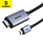 Baseus Câble adaptateur Type-C vers HDMI 4K 1 m noir WKGQ010001