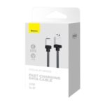 Câble de charge rapide Baseus USB-A vers Lightning 2m,, noir (CAKW000501)