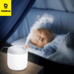 Désodorisant humidificateur Baseus Elephant 2en1 + lampe LED blanc (DHXX-02)