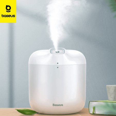 Désodorisant humidificateur Baseus Elephant 2en1 + lampe LED blanc (DHXX-02)