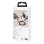 Baseus Cable cafule ultra rapide 20W Type-C viers Lightning 2 m noir (CATLJK-B01)