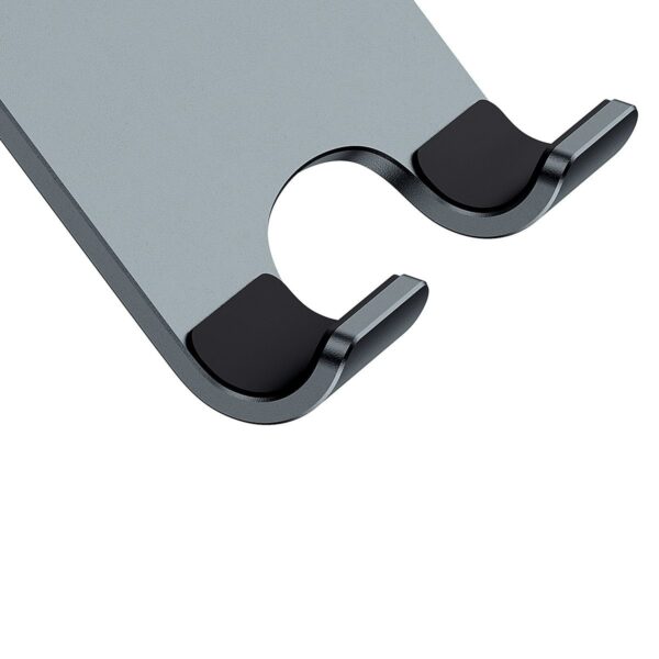 Support de Tablette-Smarphone pliable en métal Baseus gris (LUSZ000113)