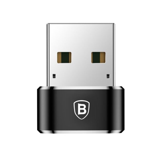 Adaptateur Baseus de USB Type-C vers USB noir (CAAOTG-01)