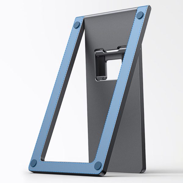 Support de bureau pliable Baseus pour tablette et smarphone gris (LUKP000013)