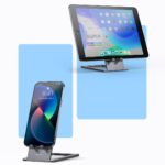 Support de bureau pliable Baseus pour tablette et smarphone gris (LUKP000013)