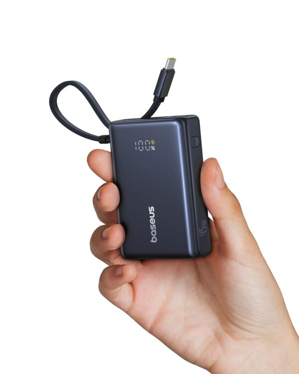 Powerbank Baseus Picogo 45 W 10 000 mAh (câble intégré)