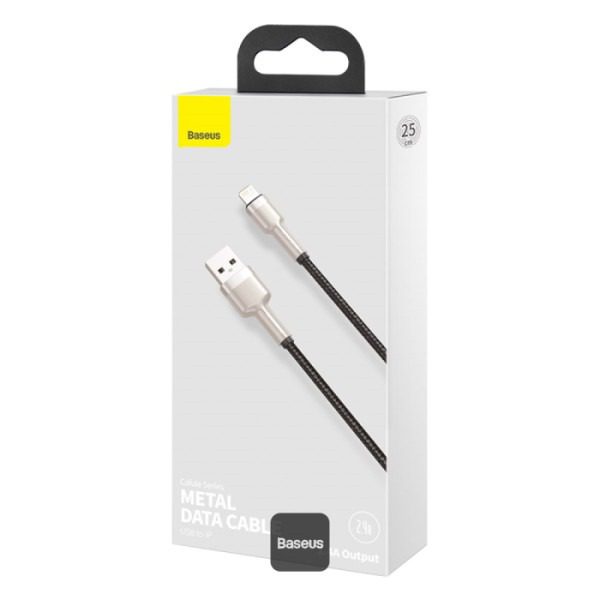 Câble Baseus Cafule Series – USB vers Lightning – 2.4A – 25 cm