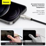 Câble Baseus Cafule Series – USB vers Lightning – 2.4A – 25 cm