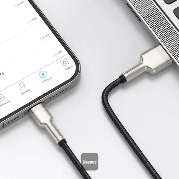 Câble Baseus Cafule Series – USB vers Lightning – 2.4A – 25 cm