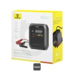 Baseus Primetrip Super Energy 4-en-1 – Booster de batterie voiture 1200A avec compresseur, power bank et lampe