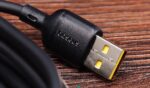 Baseus Silky Series – Câble de Charge USB-A vers Type-C 100W – 2m | Noir Ultra-Souple P10377703113-01