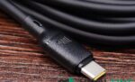 Baseus Silky Series – Câble de Charge USB-A vers Type-C 100W – 2m | Noir Ultra-Souple P10377703113-01