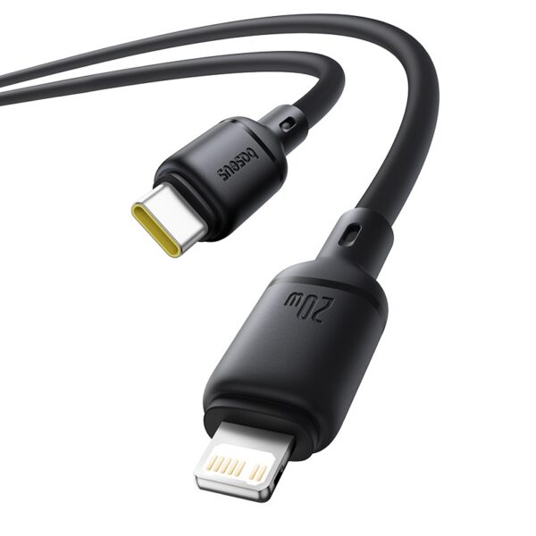 Câble Baseus Silky Series Type-C vers Lightning 20W – Charge Rapide iPhone – 1 mètre P10377700113-00