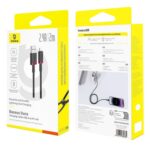 Baseus Câble DURA USB vers Lightning 20W – 1 m – Noir – Charge Rapide iPhone Disponible à Abidjan – Côte d’Ivoire