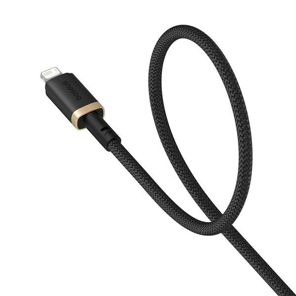 Câble Baseus USB vers Lightning 20W – 1 m – Noir – Charge Rapide iPhone P10377801U01-00