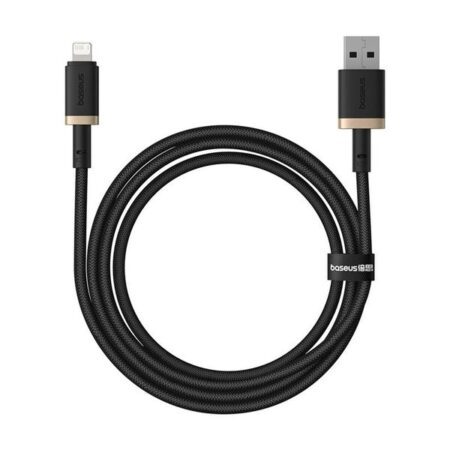 Câble Baseus USB vers Lightning 20W – 1 m – Noir – Charge Rapide iPhone P10377801U01-00