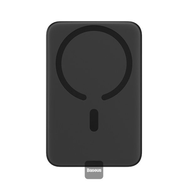 Baseus Power Bank 10 000 mAh – Magnétique sans fil 20W – Charge rapide – Noir