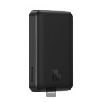 Baseus Power Bank 10 000 mAh – Magnétique sans fil 20W – Charge rapide – Noir