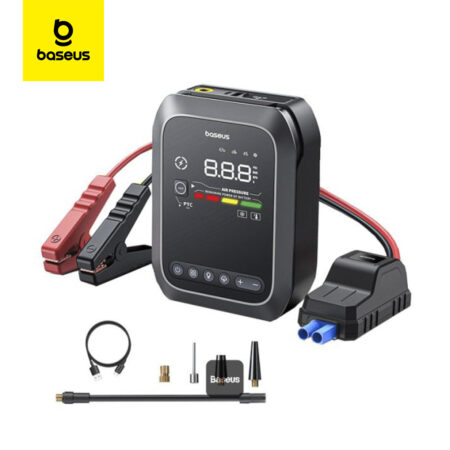 Baseus Primetrip Super Energy 4-en-1 – Booster de batterie voiture 1200A avec compresseur, power bank et lampe C00245903111_00