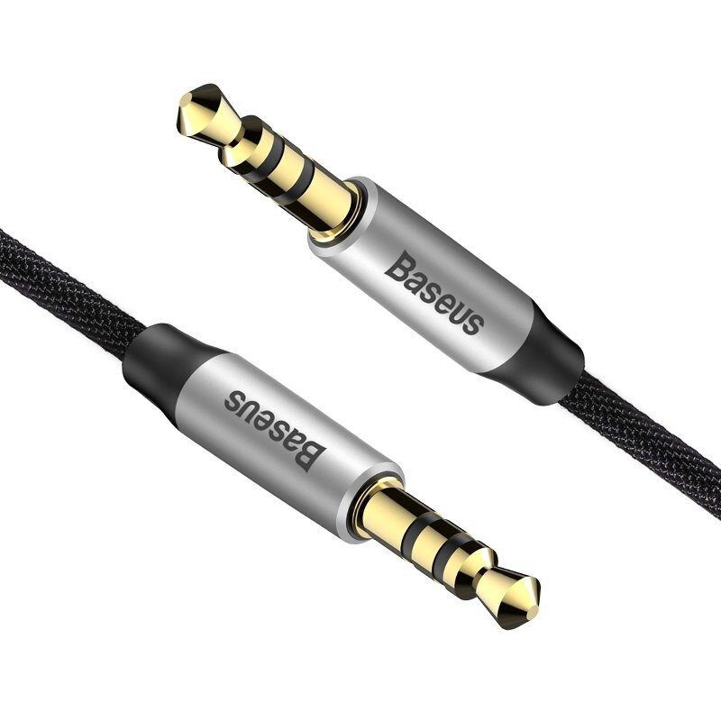 Baseus Câble audio fiche AUX jack 3,5 mm stéréo 150cm (CAM30-CS1) – Image 3