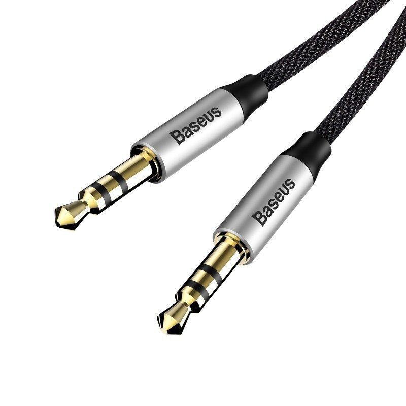 Baseus Câble audio fiche AUX jack 3,5 mm stéréo 150cm (CAM30-CS1) – Image 4