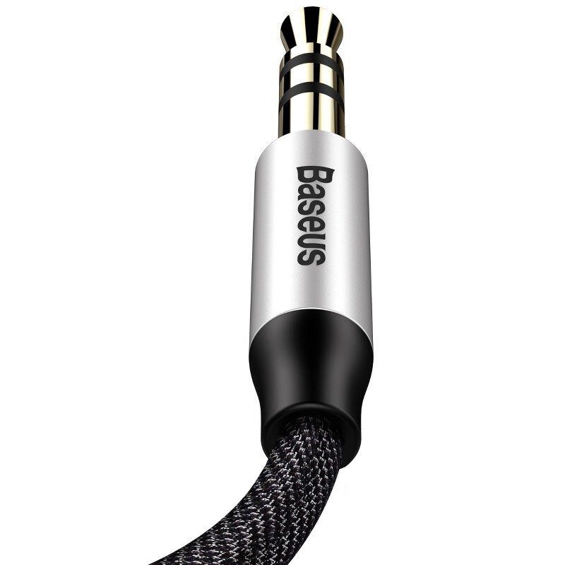 Baseus Câble audio fiche AUX jack 3,5 mm stéréo 150cm (CAM30-CS1) – Image 6