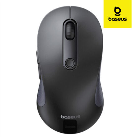 Souris sans fil ergonomique Baseus F02 à double mode | Connectivité Bluetooth 5,2 B01055505111-01 Noir