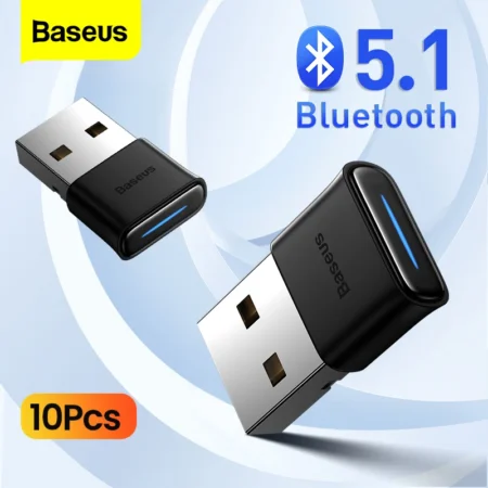 Acheter Adaptateur Bluetooth Baseus BA07 USB 5.3 à Abidjan – Dongle PC Sans Fil Original Livraison Rapide Côte d’Ivoire