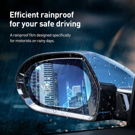Baseus Film Imperméable Pour Rétroviseur De Voiture 0.15mm